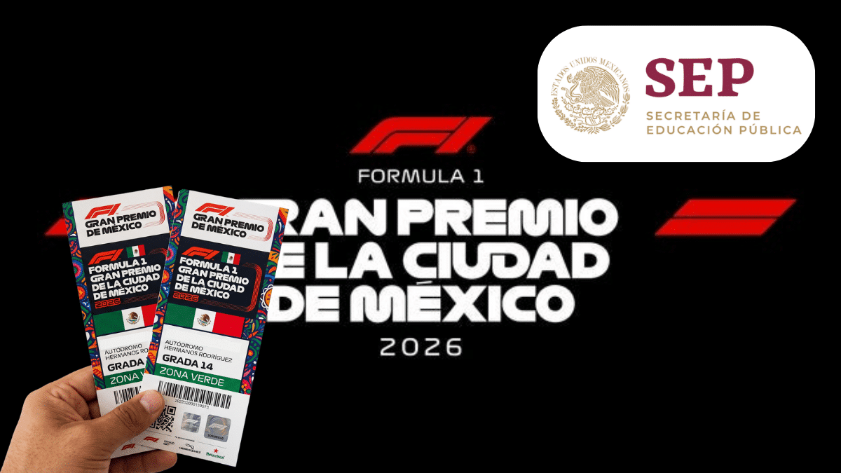 SEP regala boletos Fórmula 1