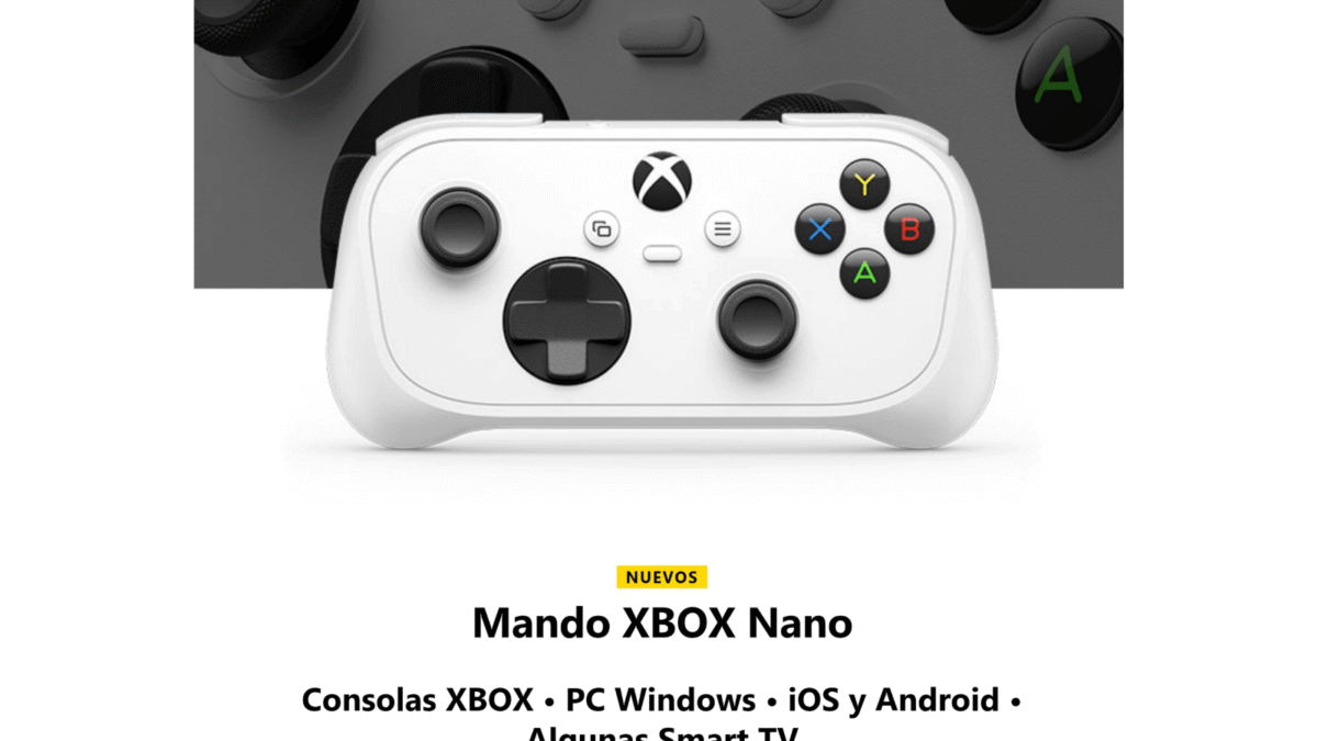 Xbox Nano Controller ya está en preventa por 49.99 dólares y llega a México en noviembre