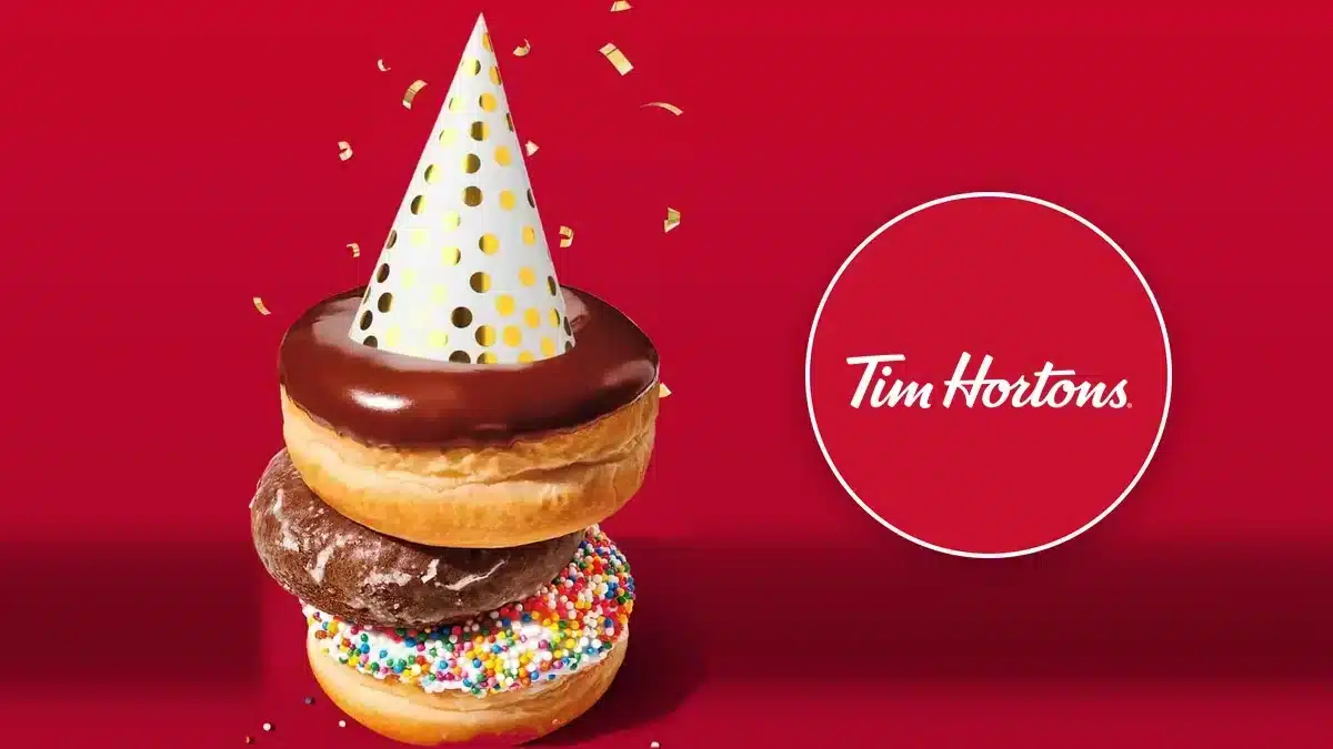 donas a 9 pesos en Tim Hortons