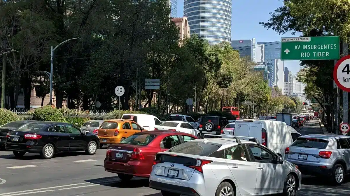 Tráfico en CDMX